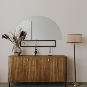 Wood sideboard