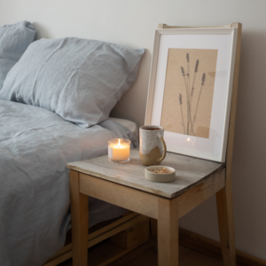 Wood Side Table